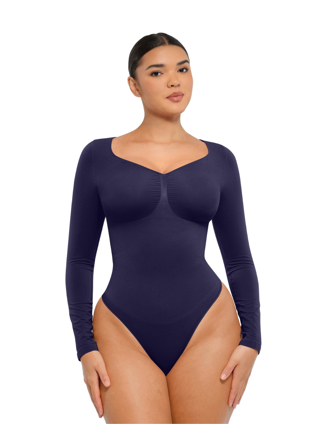Long Sleeve Ruched Bodysuit - Flaunt Your Curves!